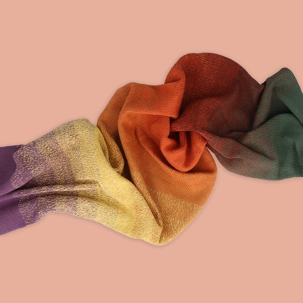 Cotton Whirl - fir subțire variegat de bumbac organic