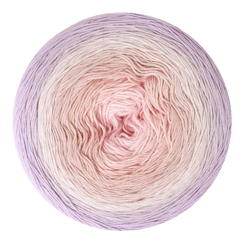 Cotton Whirl - fir subțire variegat de bumbac organic