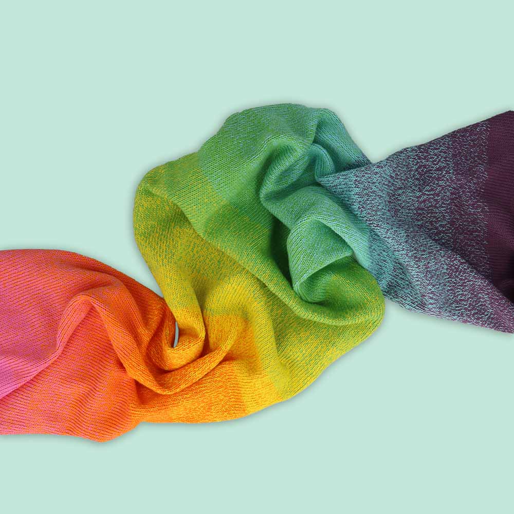 Cotton Whirl - fir subțire variegat de bumbac organic