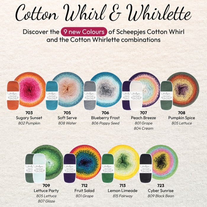 Cotton Whirlette - fir subțire de bumbac organic