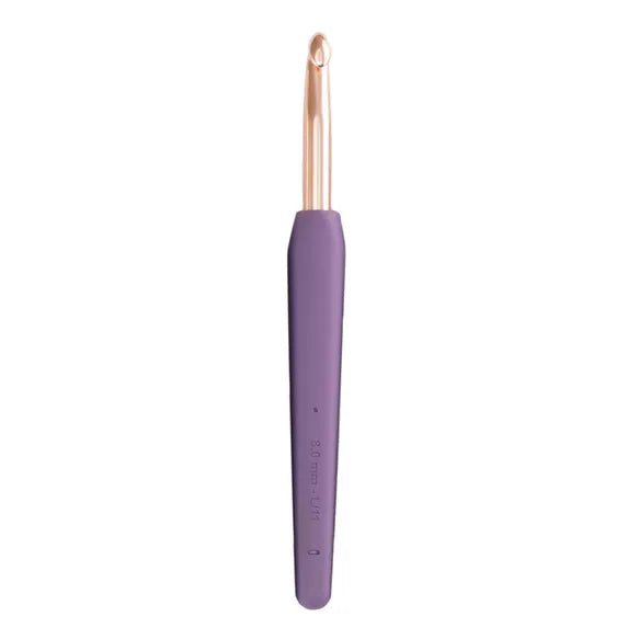 Croșete de aluminiu cu mâner ergonomic Vybe