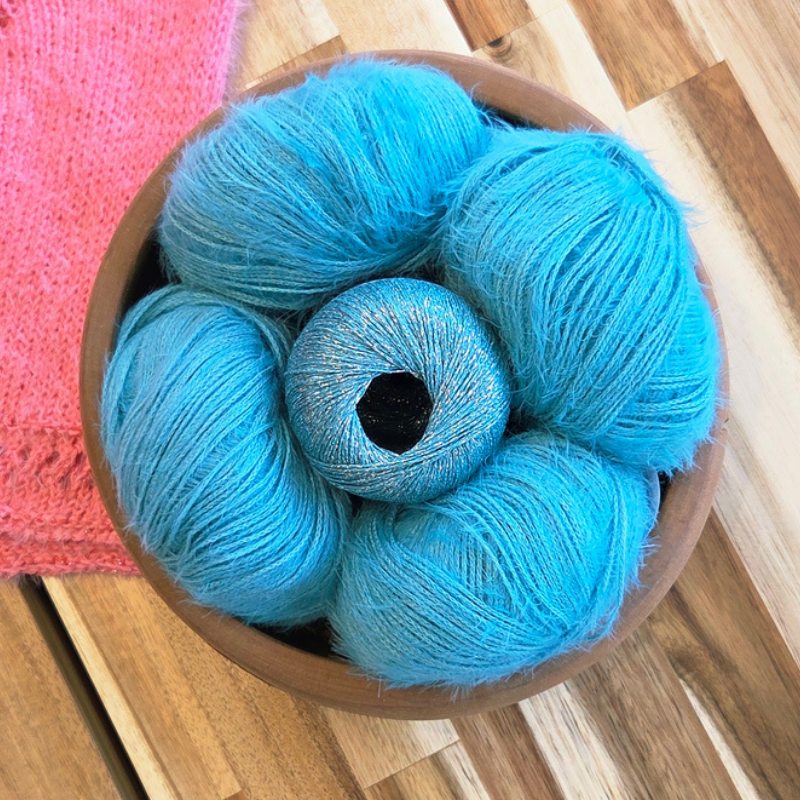 Curs Intensiv de Tricotat - Bluză cu Mâneci Raglan MAGNOLIA