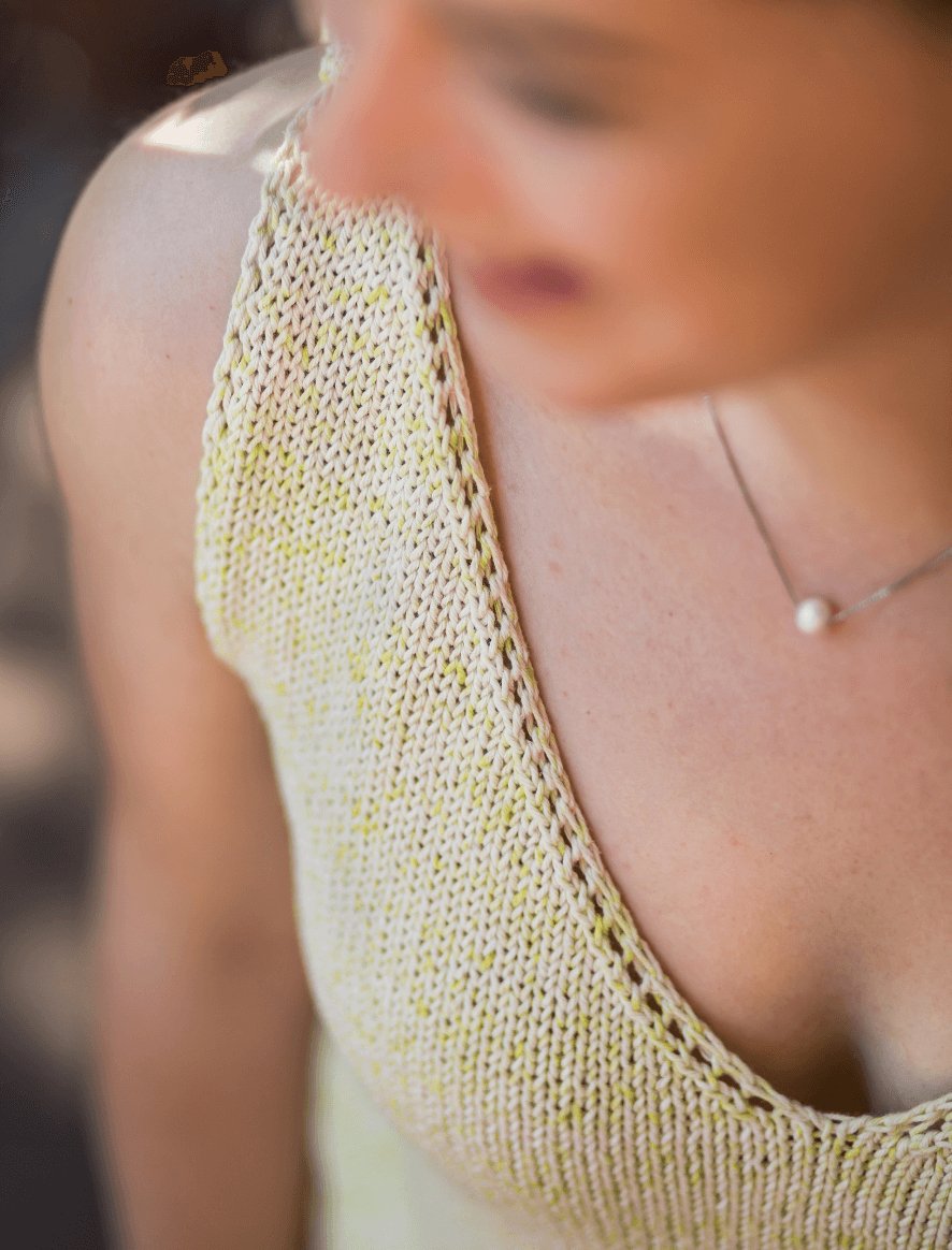 Top tricotat Damasco