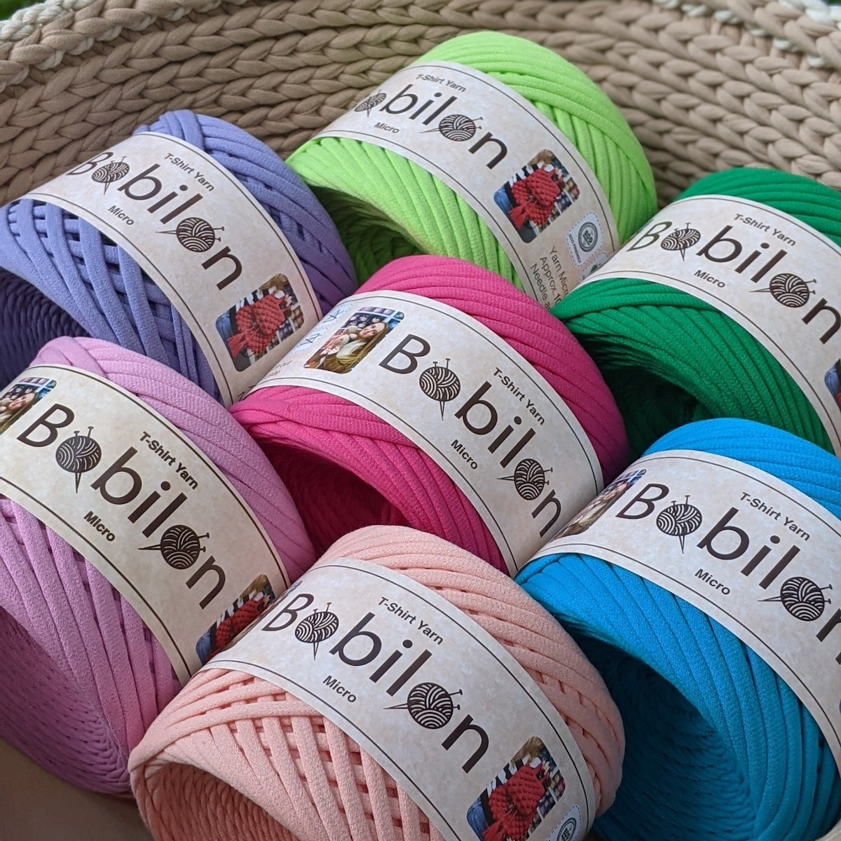 BOBILON Mini - bandă textilă, 5-7 mm