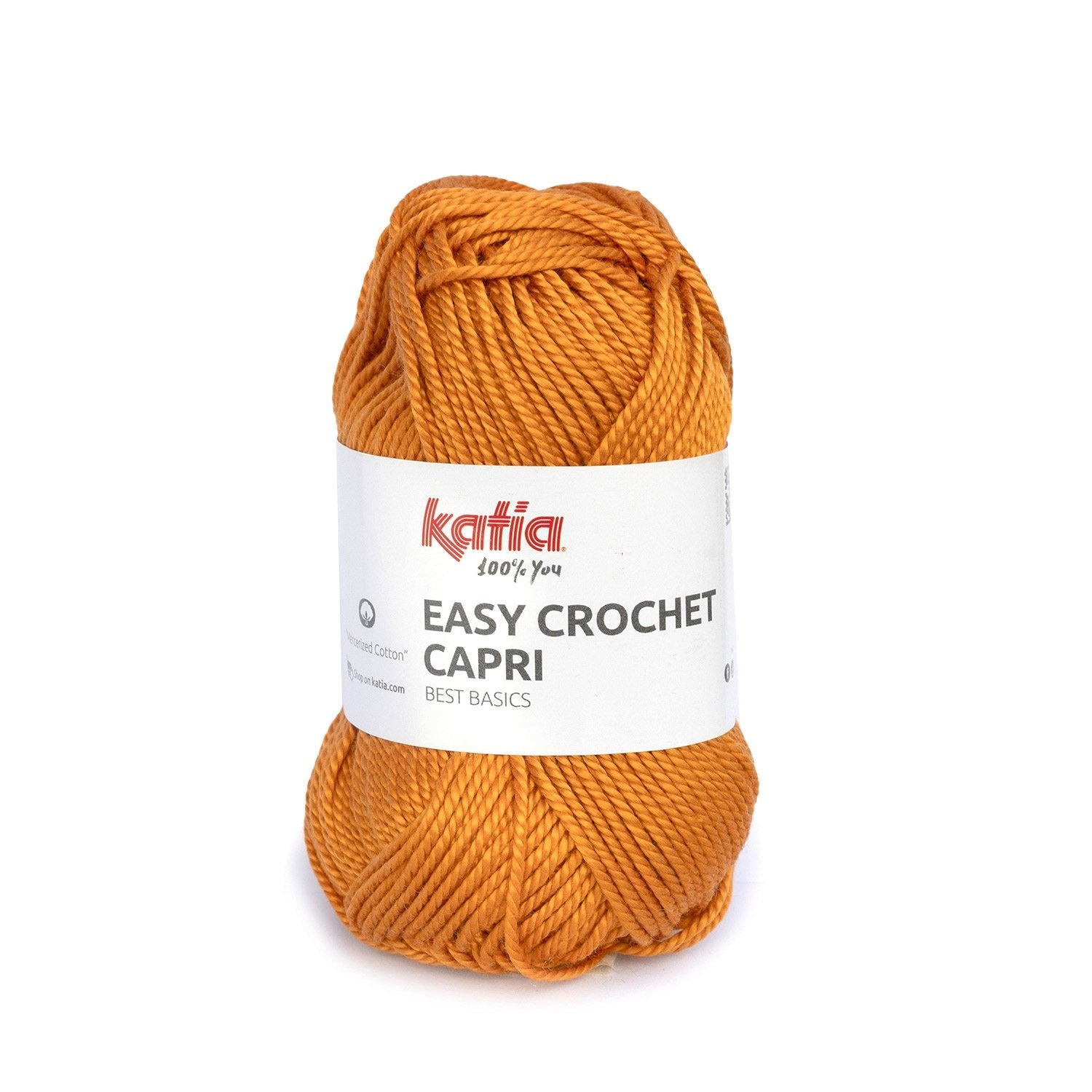 Easy Crochet Capri - fir răsucit de bumbac mercerizat