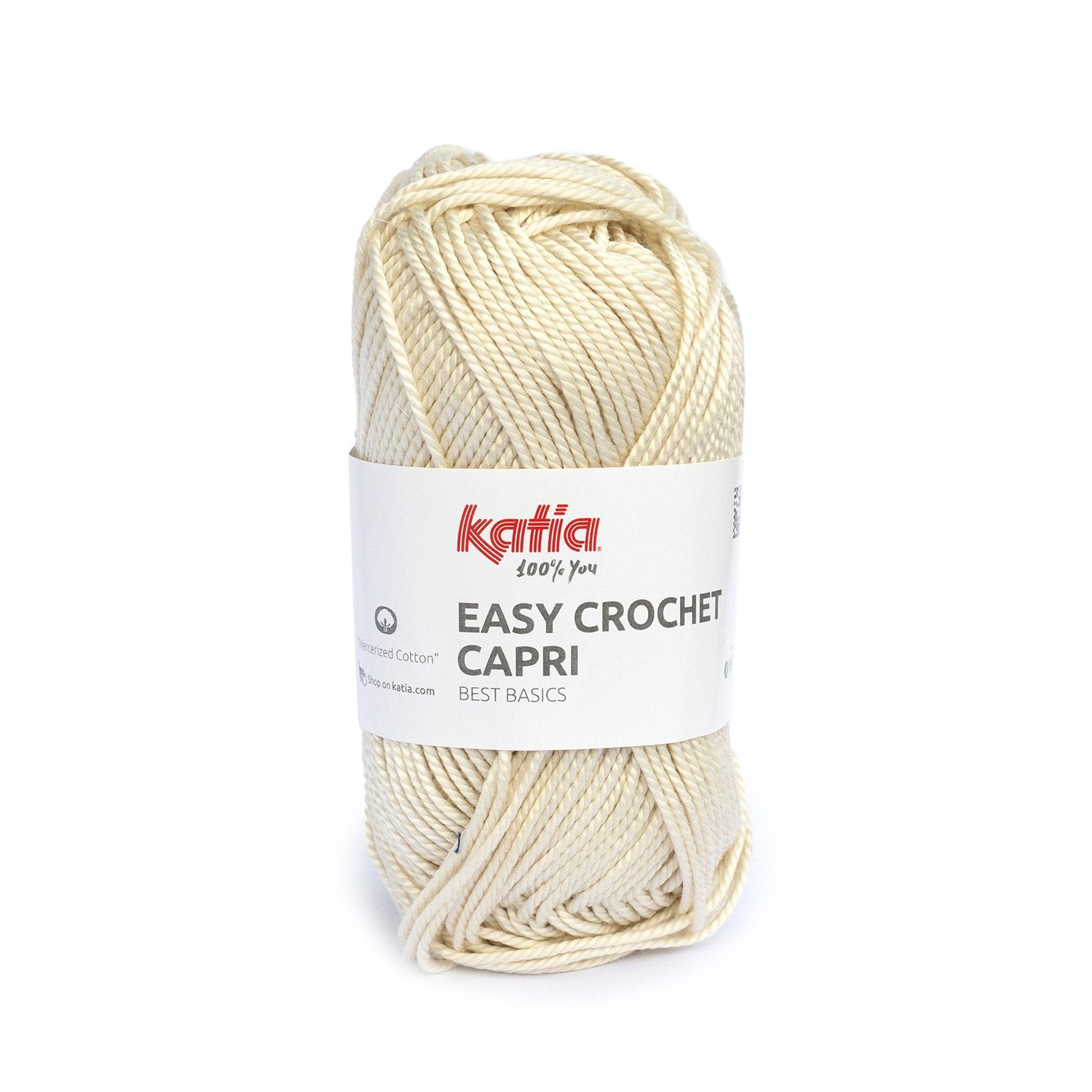 Easy Crochet Capri - fir răsucit de bumbac mercerizat