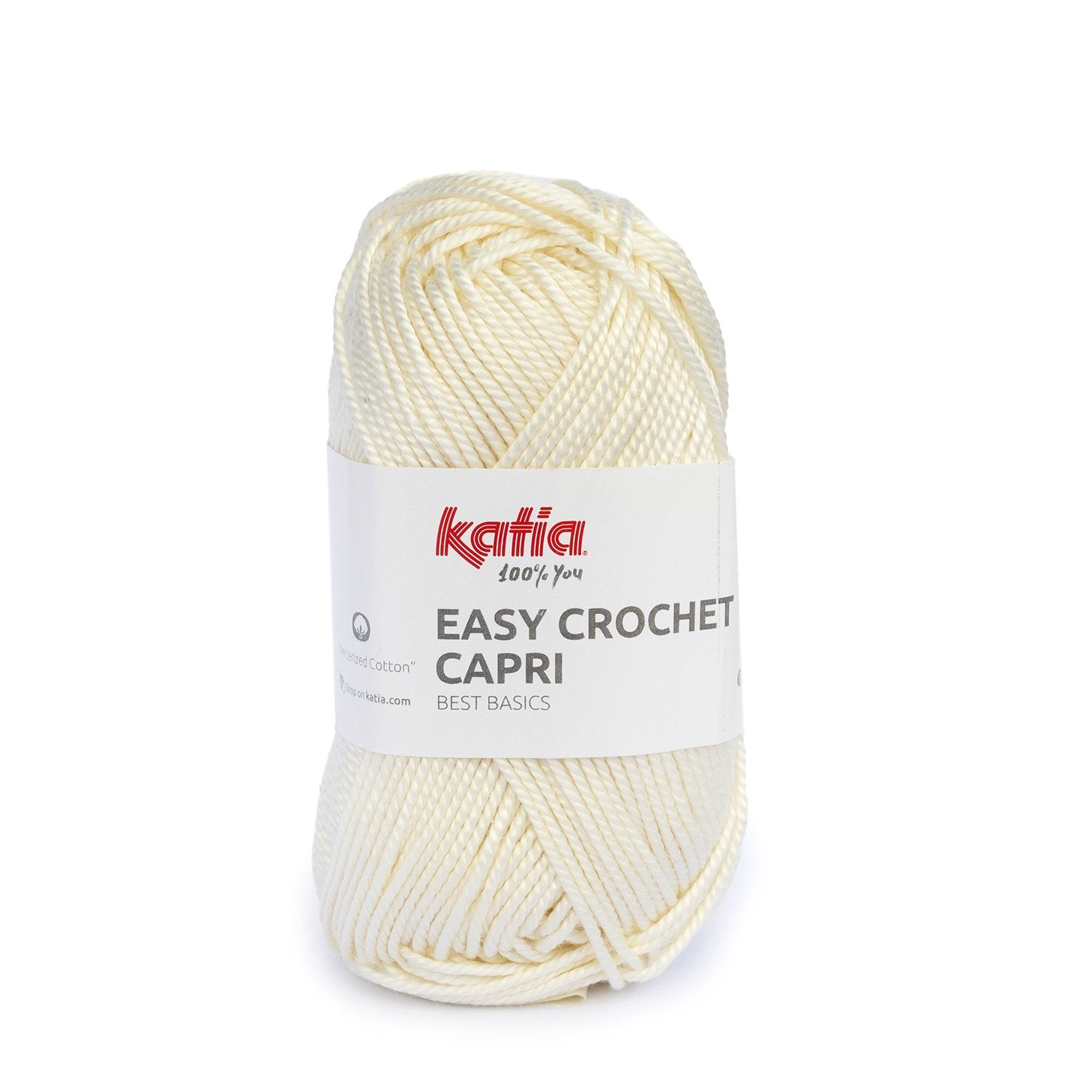 Easy Crochet Capri - fir răsucit de bumbac mercerizat