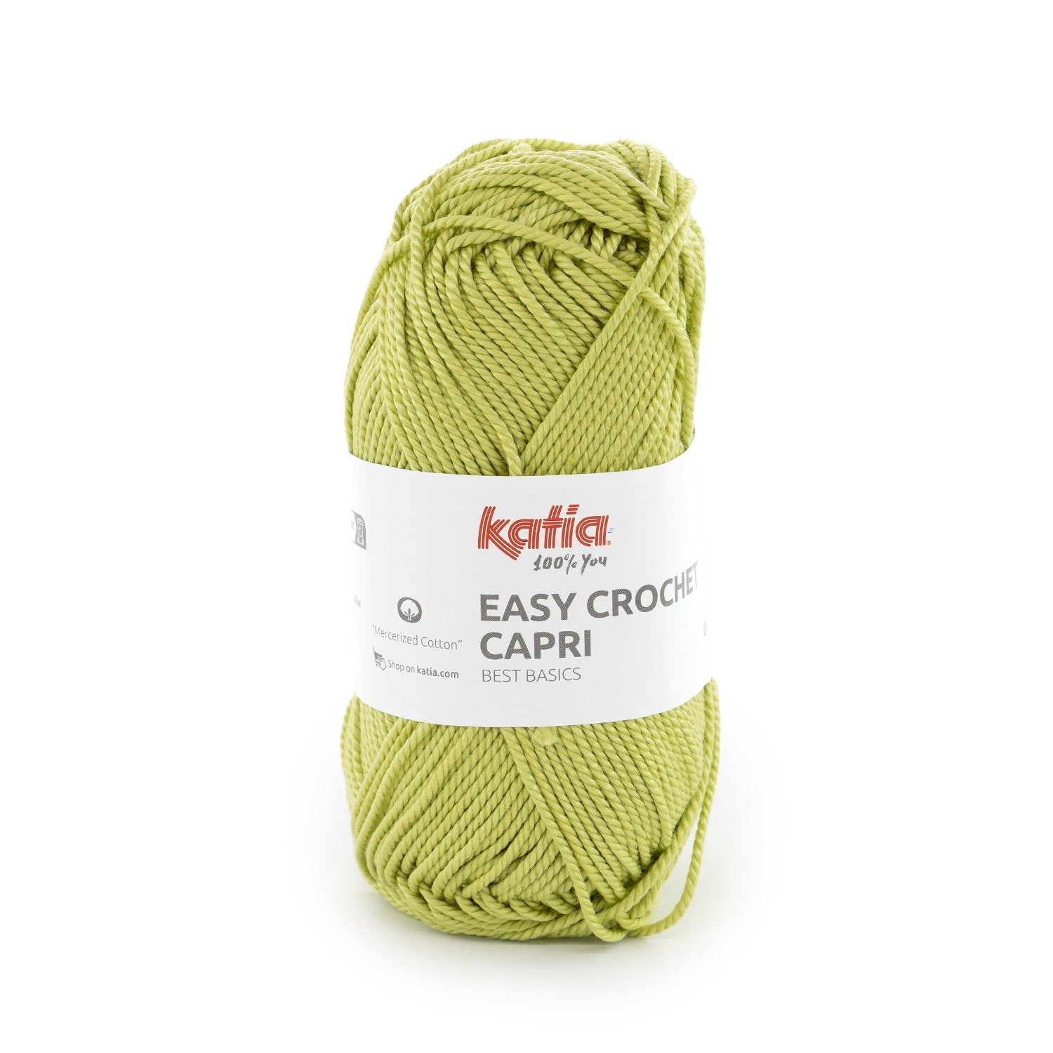 Easy Crochet Capri - fir răsucit de bumbac mercerizat