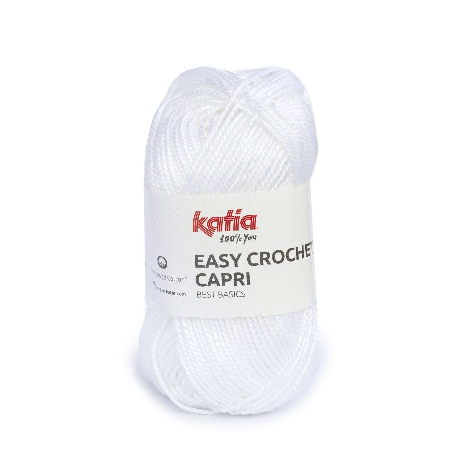 Easy Crochet Capri - fir răsucit de bumbac mercerizat