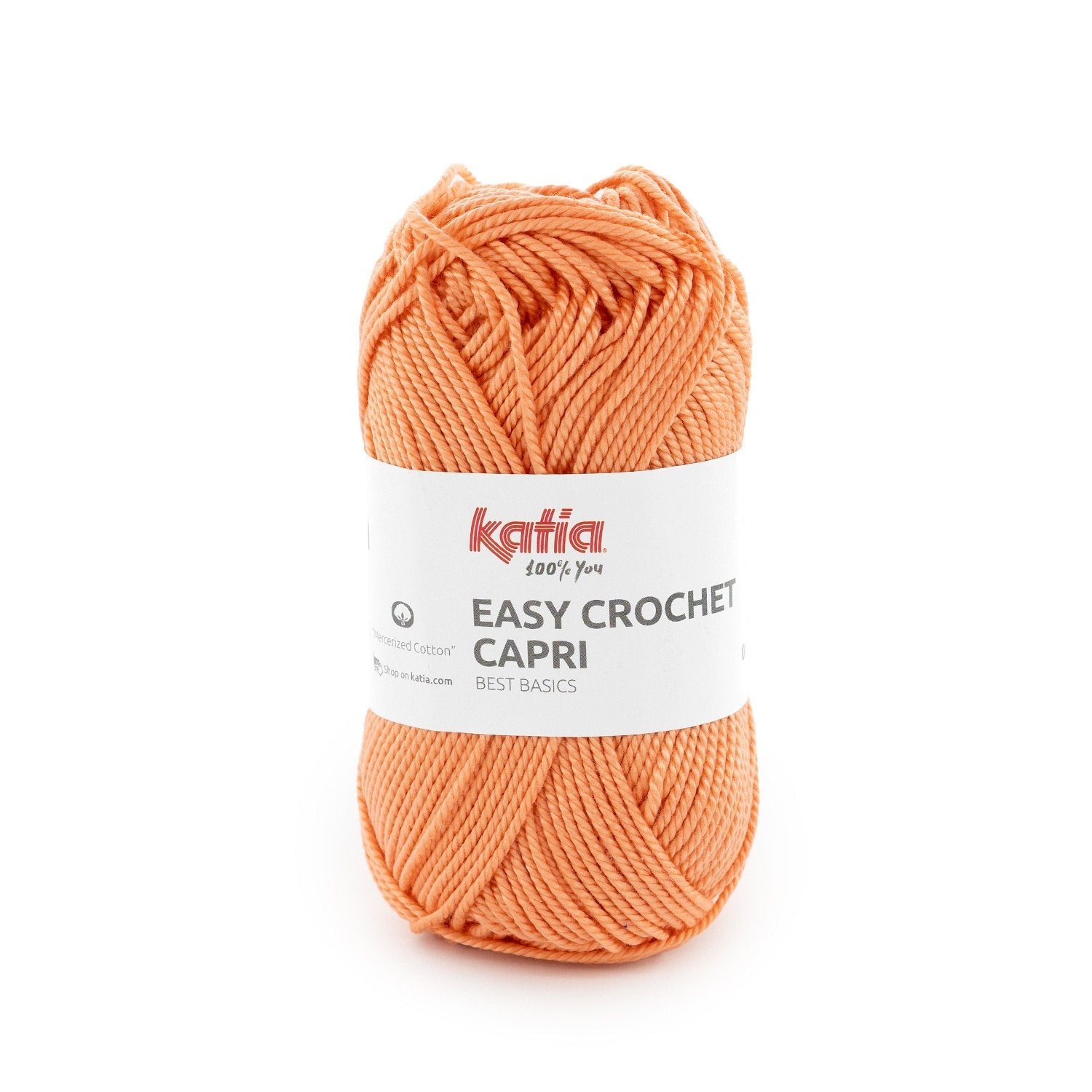 Easy Crochet Capri - fir răsucit de bumbac mercerizat