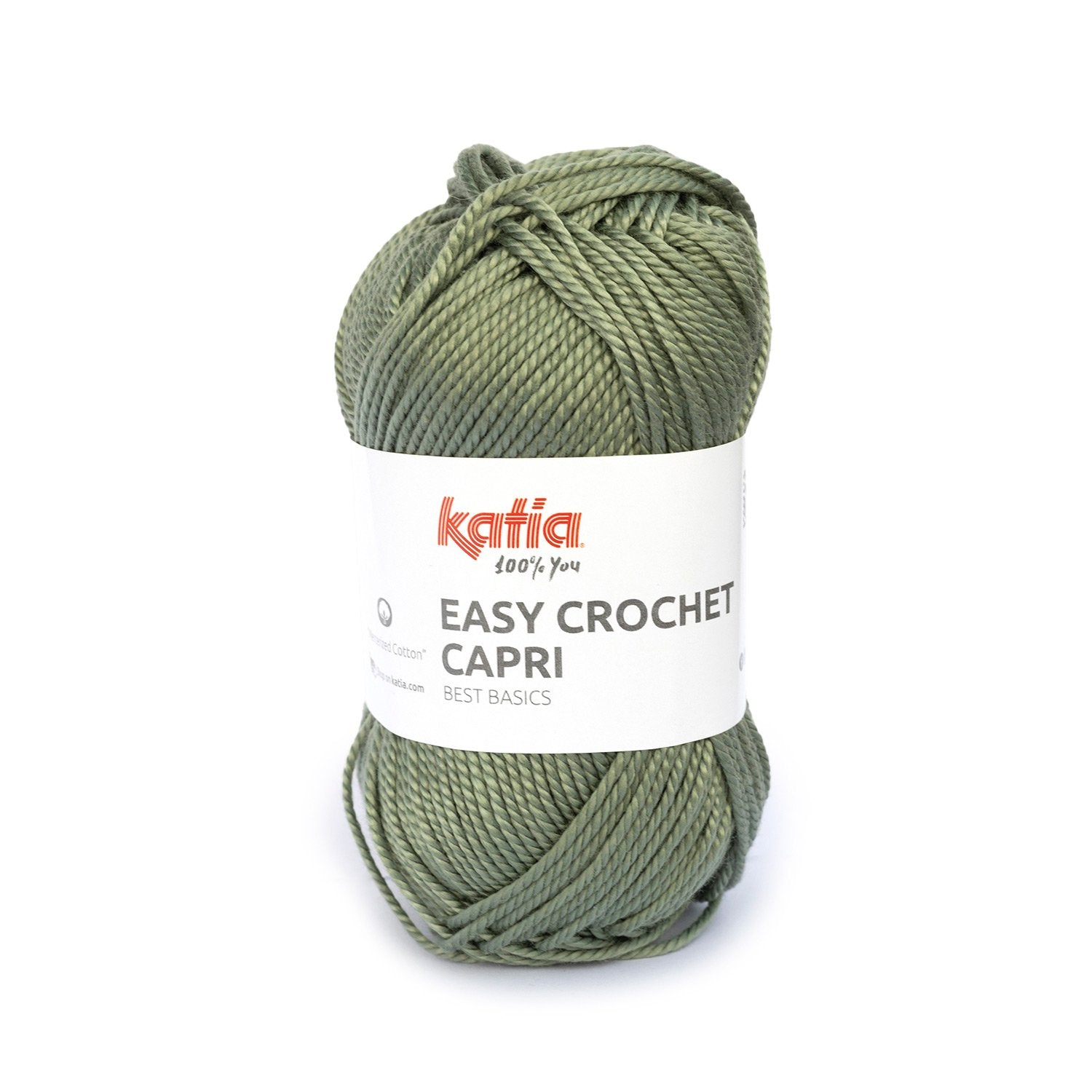 Easy Crochet Capri - fir răsucit de bumbac mercerizat