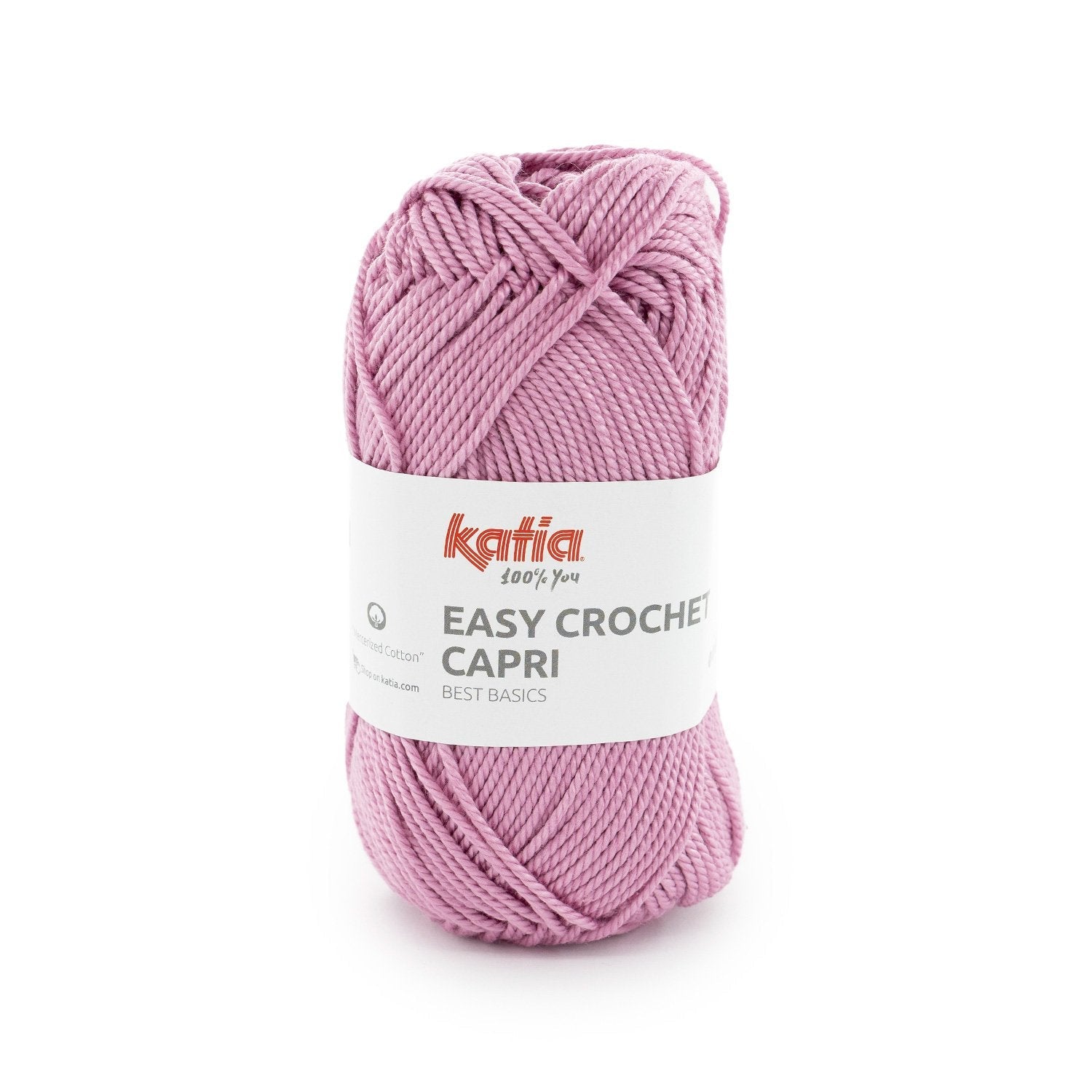 Easy Crochet Capri - fir răsucit de bumbac mercerizat