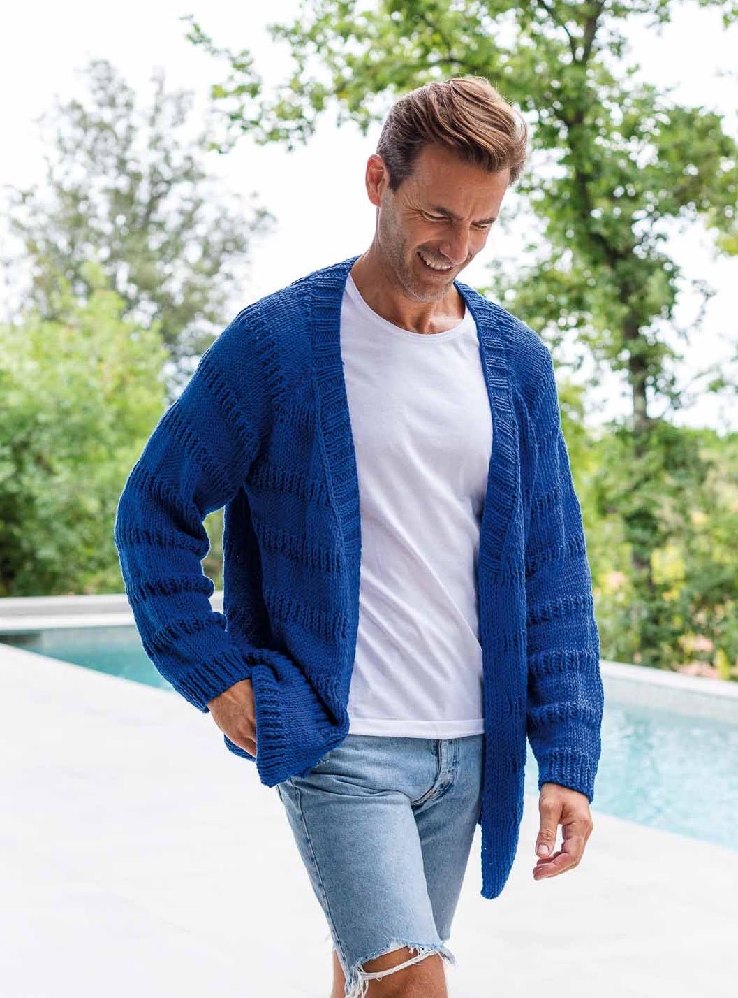 Cardigan Easy Knit Cotton