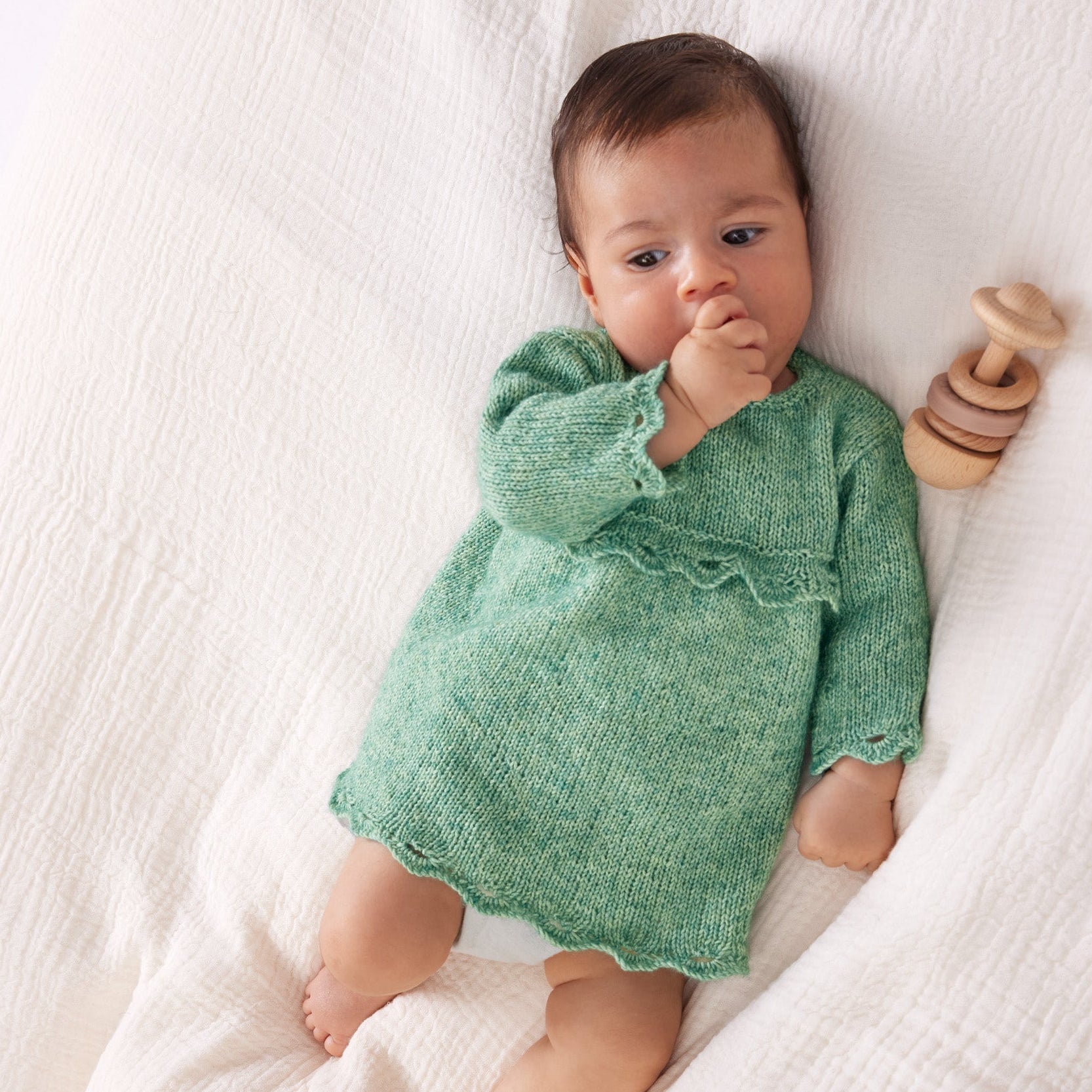 Ecopuno - fir universal de bumbac cu merinos și alpaca