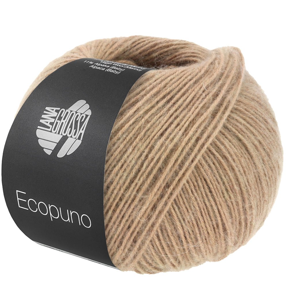 Ecopuno - fir universal de bumbac cu merinos și alpaca