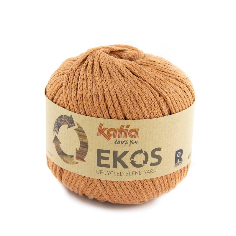 Ekos - șnur de bumbac cu poliester reciclat