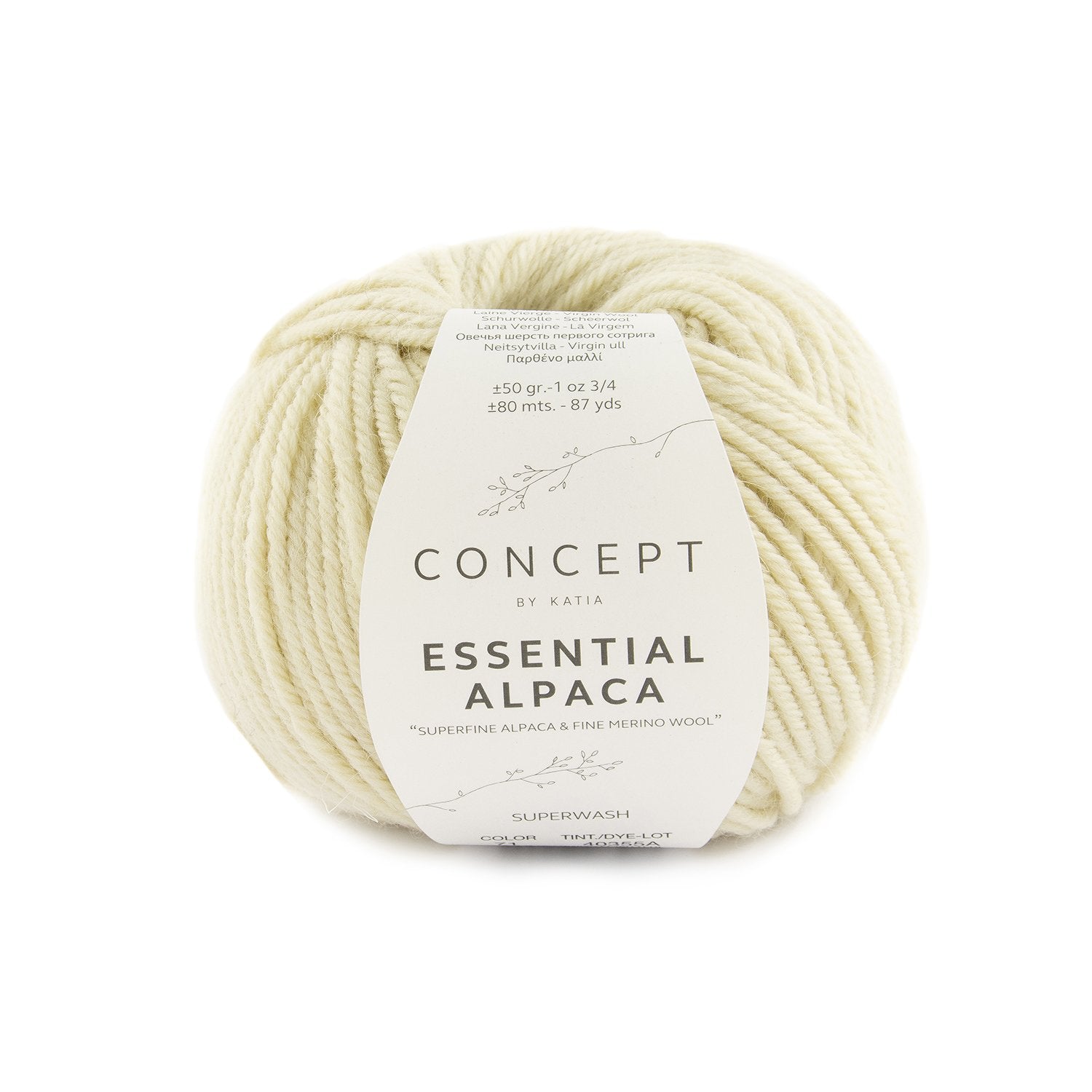 Essential Alpaca - fir de alpaca cu merinos