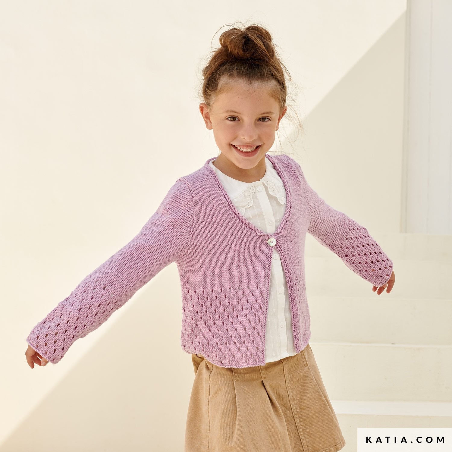 Bluză tricotată pentru fetițe Eunoia 104