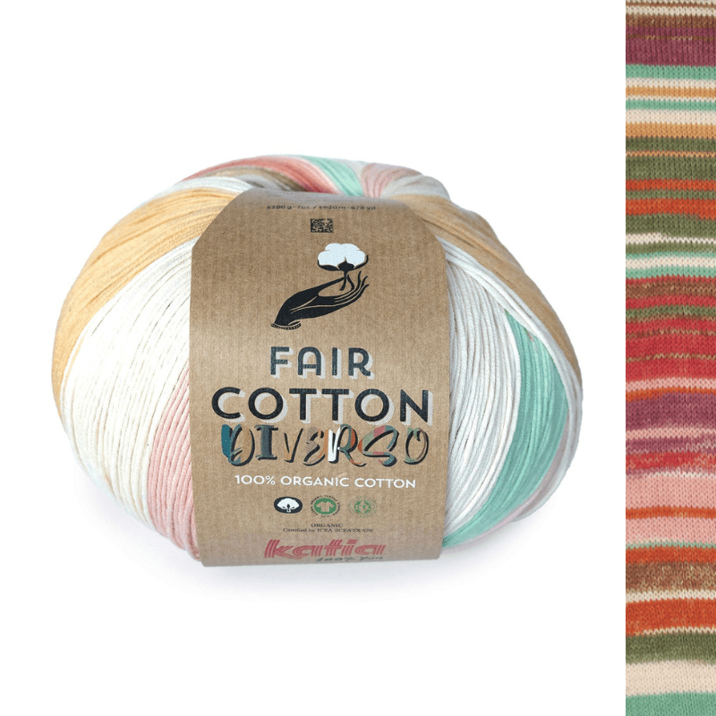 Fair Cotton Diverso - fir dungat de bumbac organic