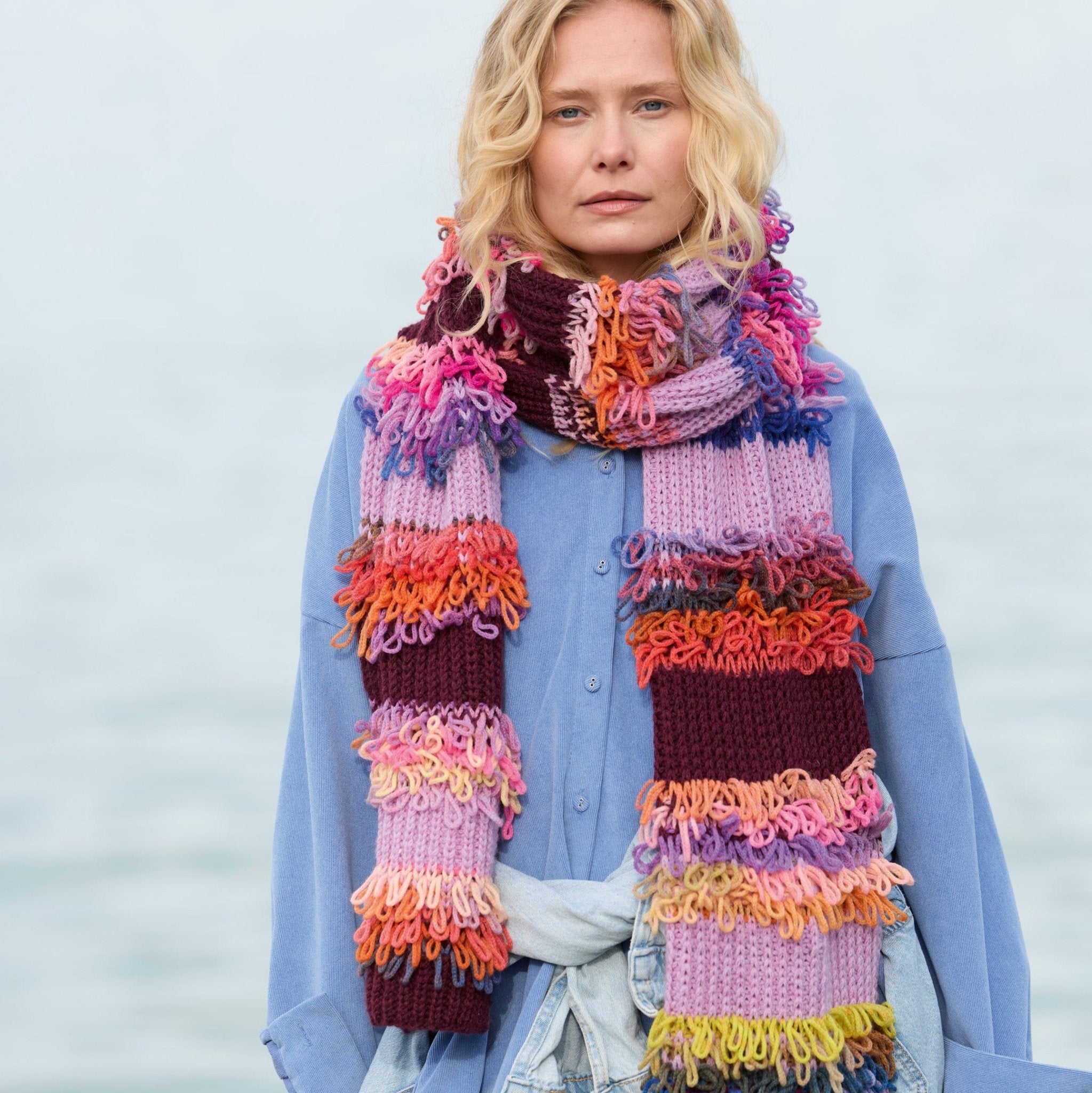 Farfalla - fir multicolor de merinos extrafin