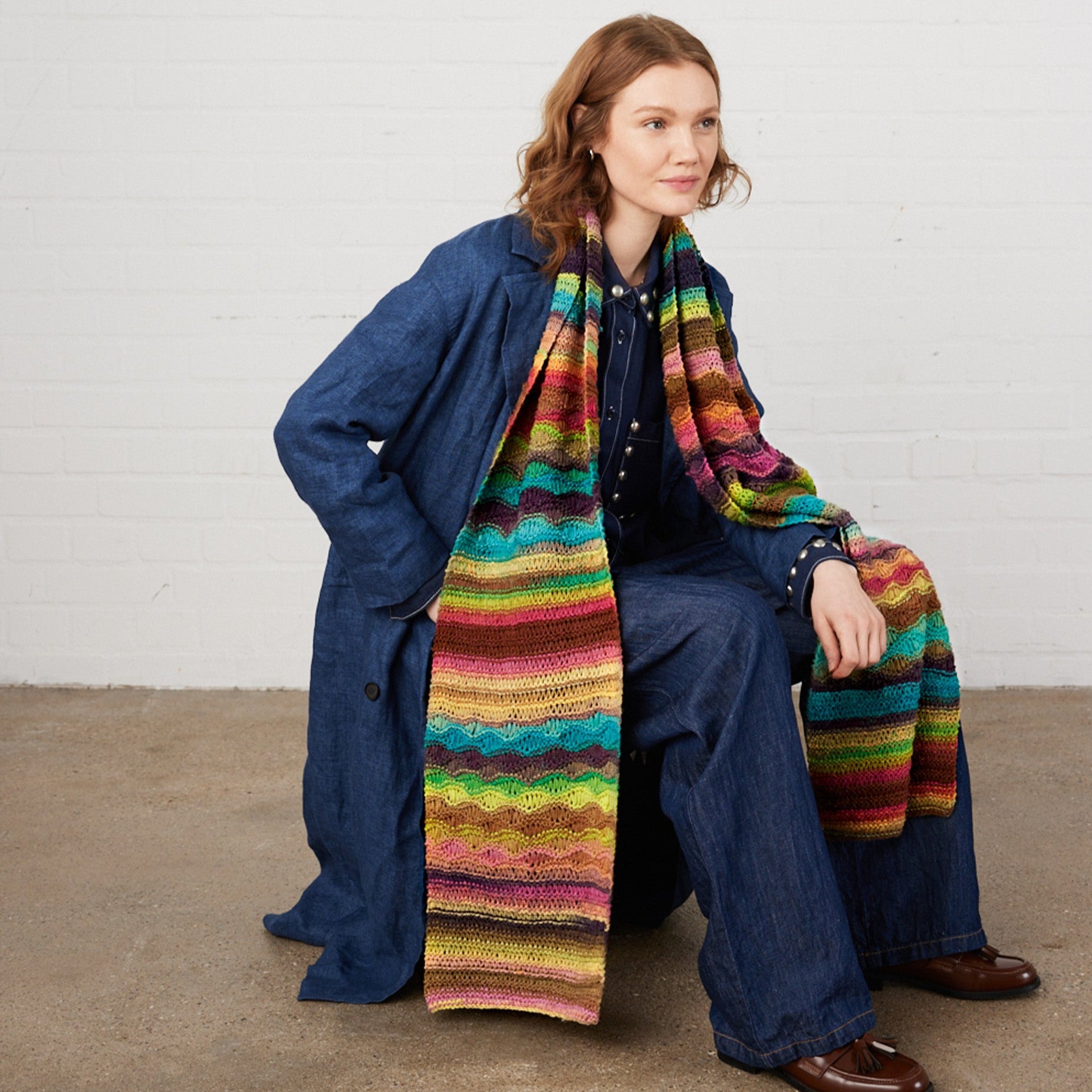 Farfalla - fir multicolor de merinos extrafin