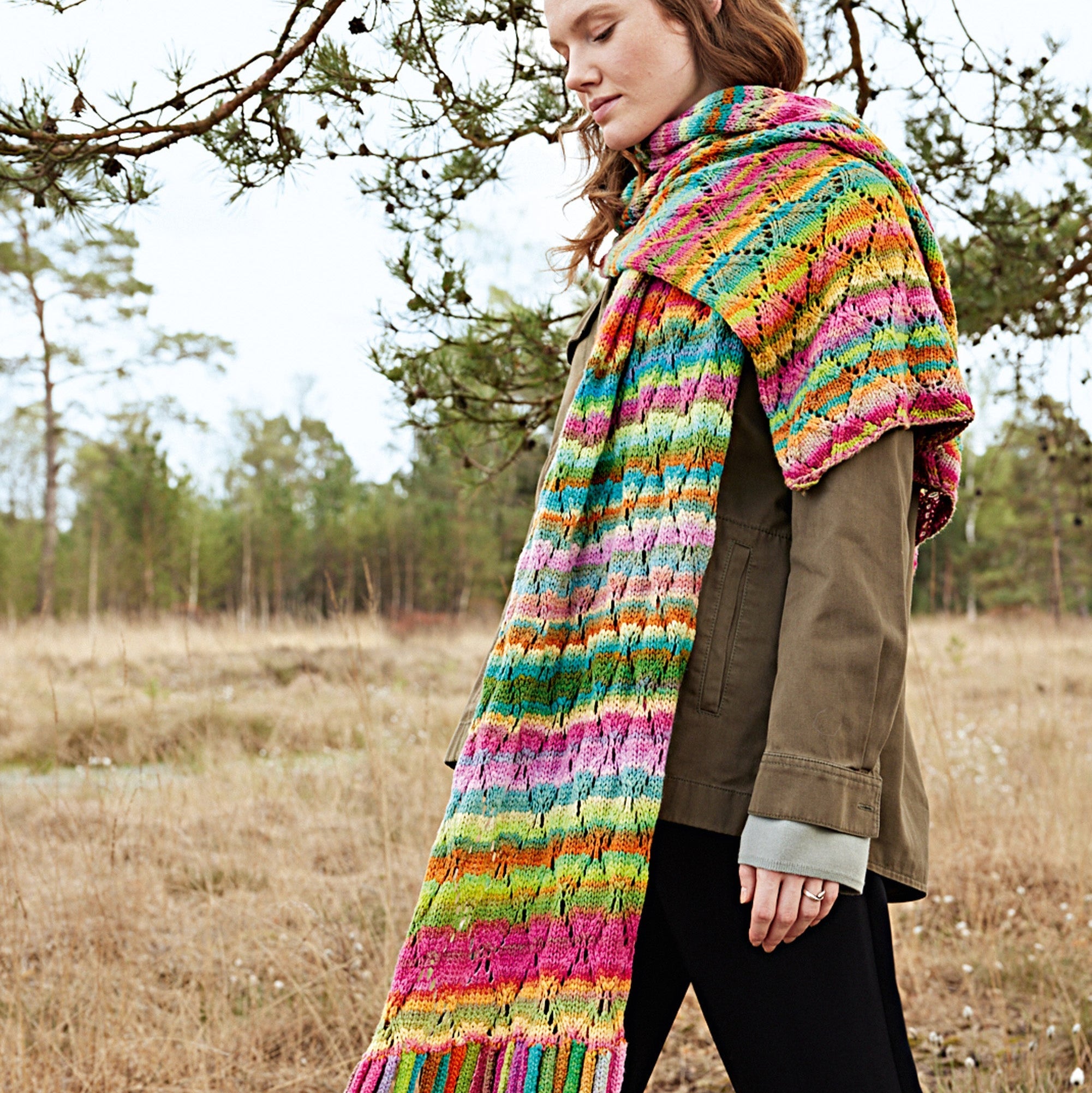 Farfalla - fir multicolor de merinos extrafin