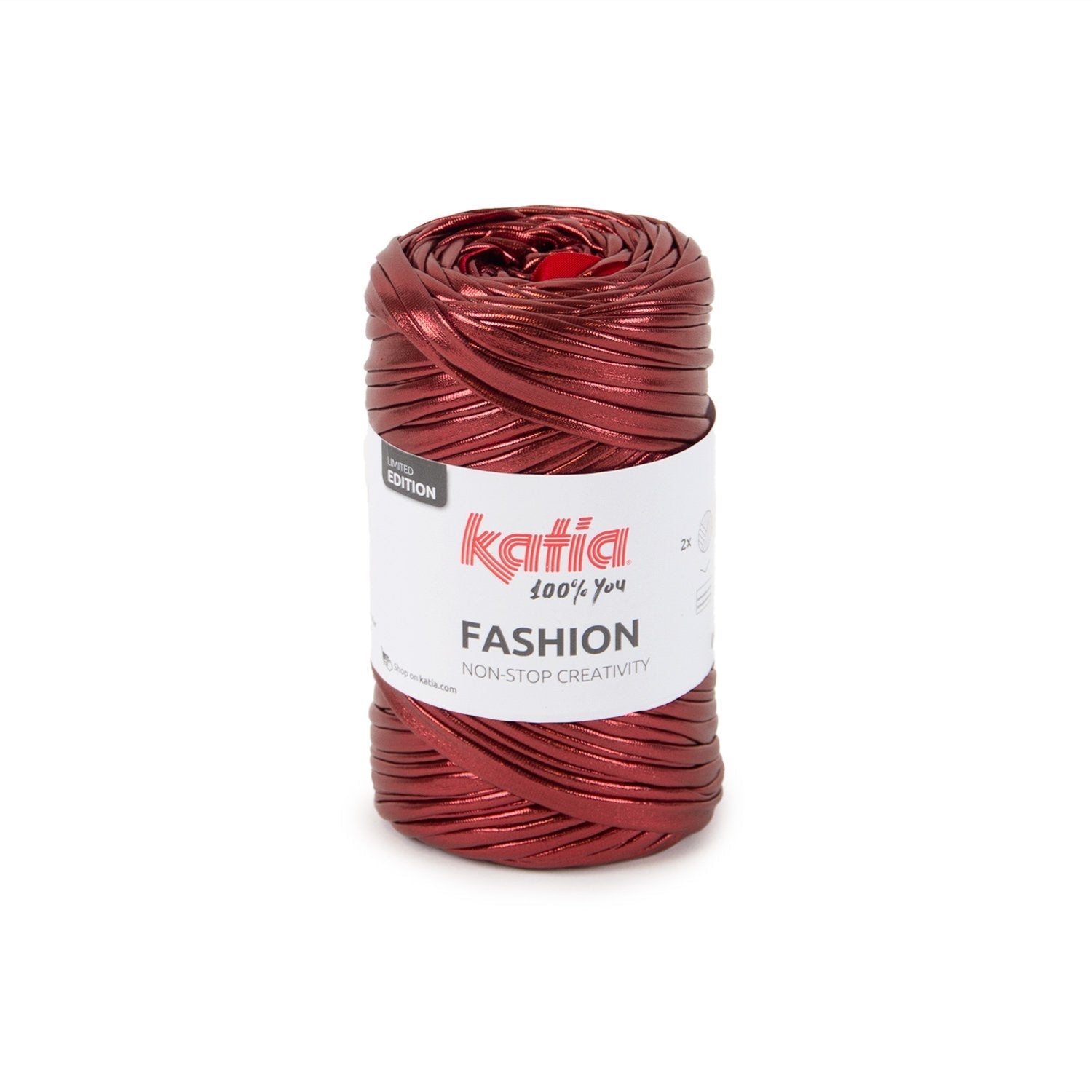 Fashion - panglică metalizată pentru croșetat