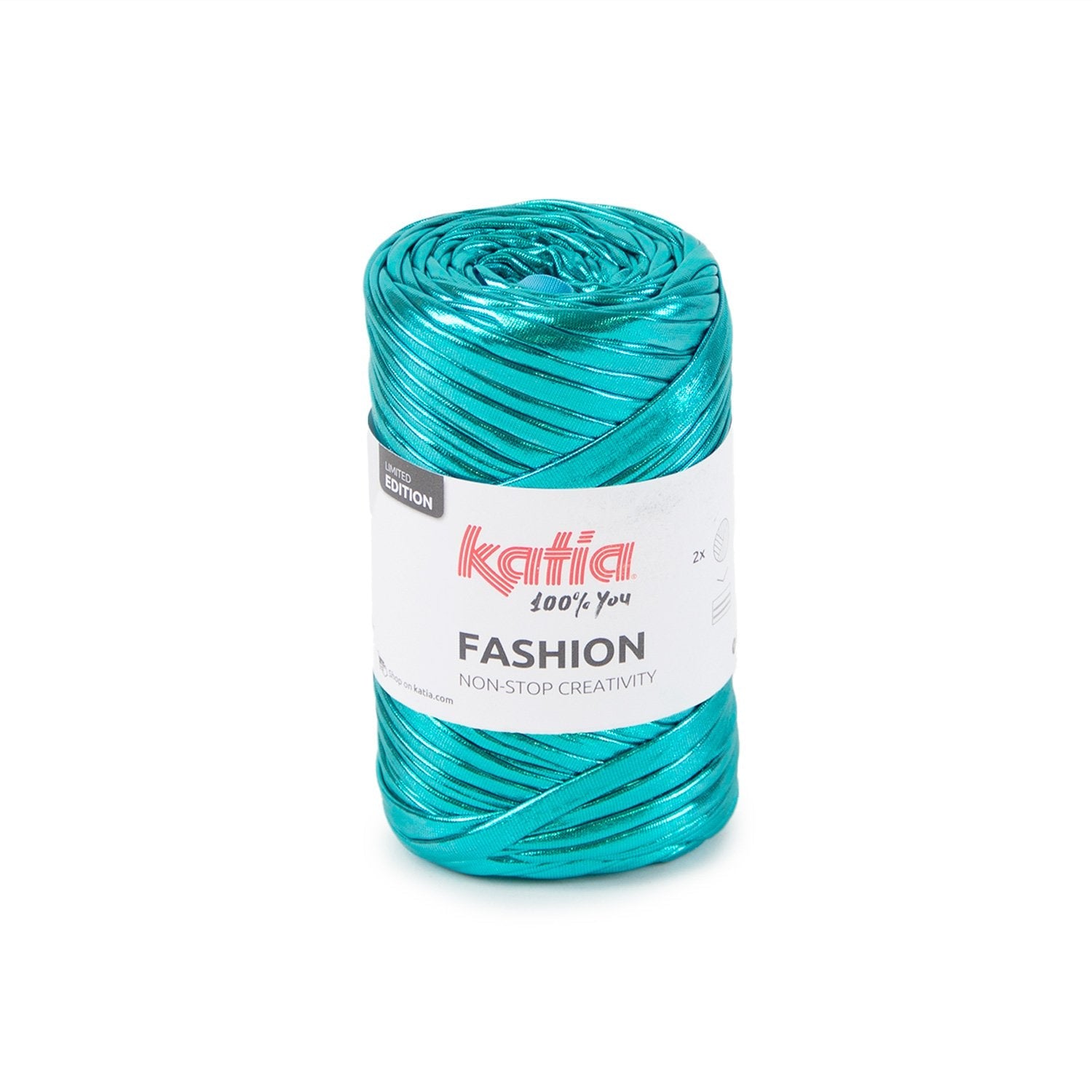 Fashion - panglică metalizată pentru croșetat