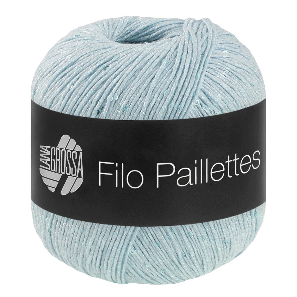 Filo Paillettes - fir de bumbac cu micro-paiete