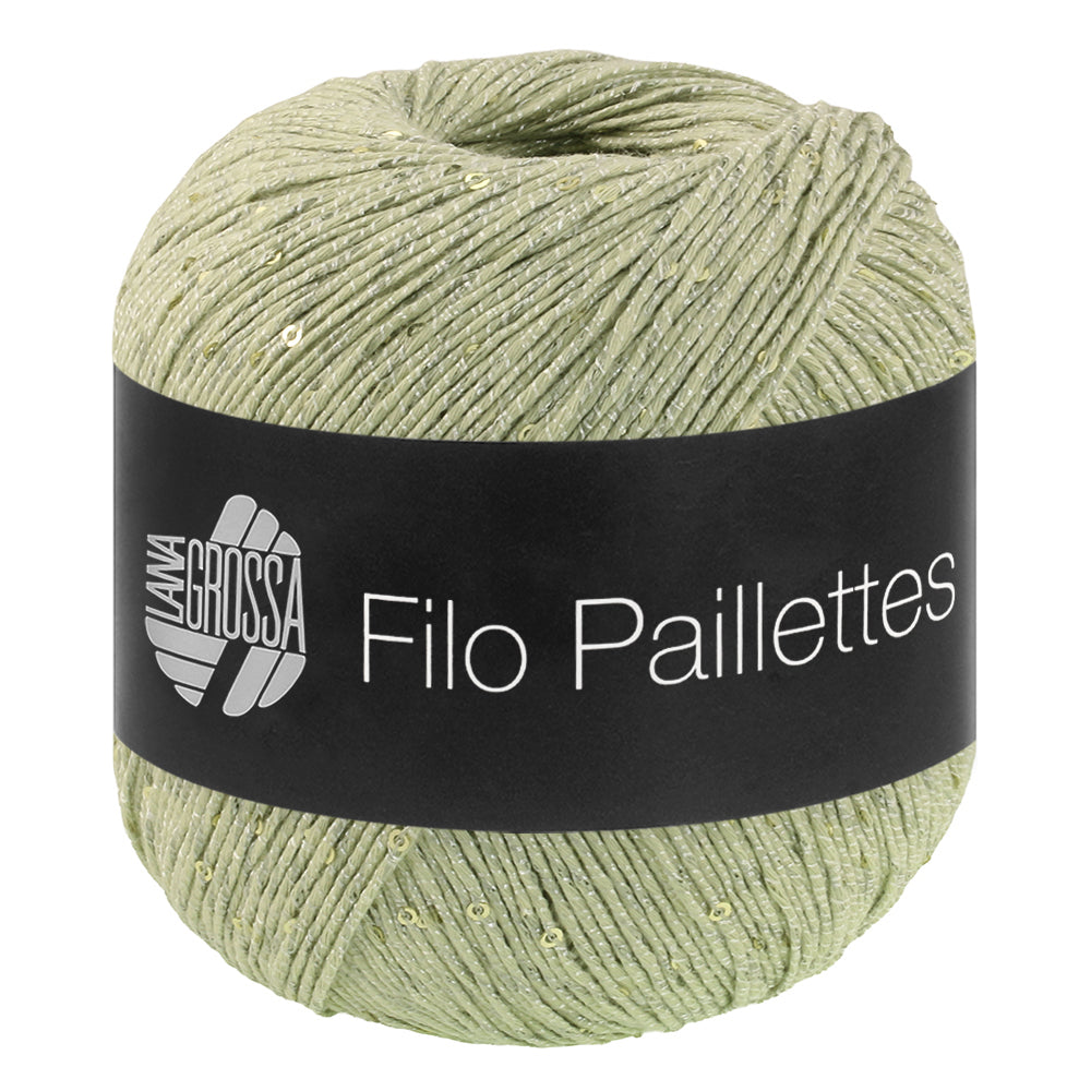 Filo Paillettes - fir de bumbac cu micro-paiete