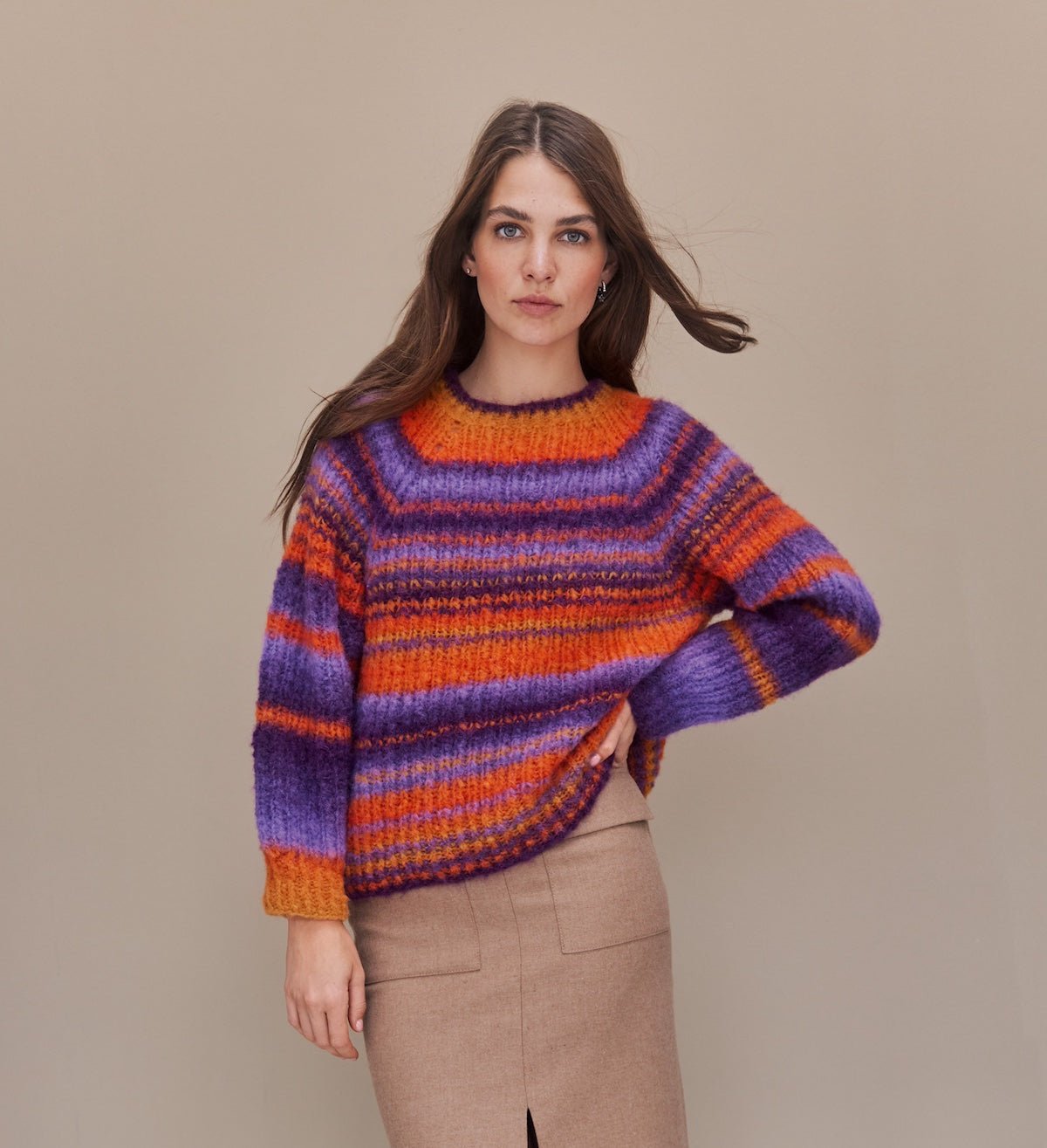 Gigante - fir voluminos de alpaca