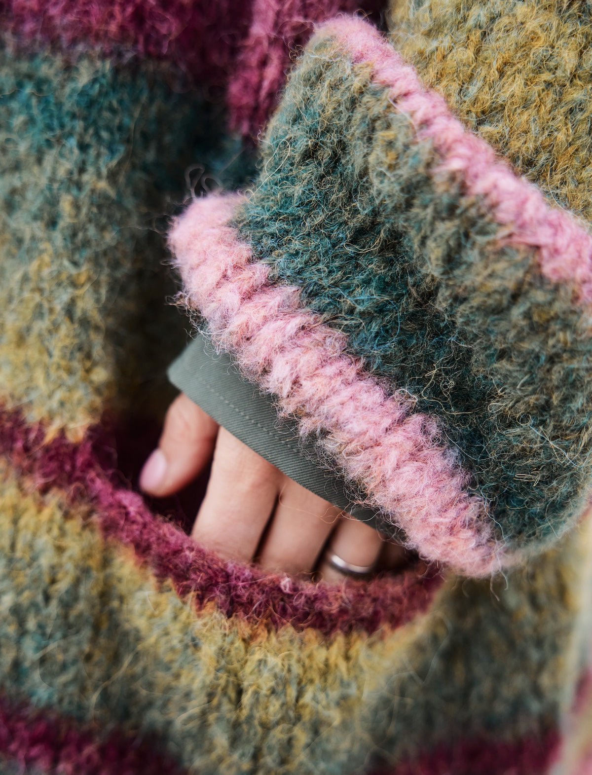 Gigante - fir voluminos de alpaca