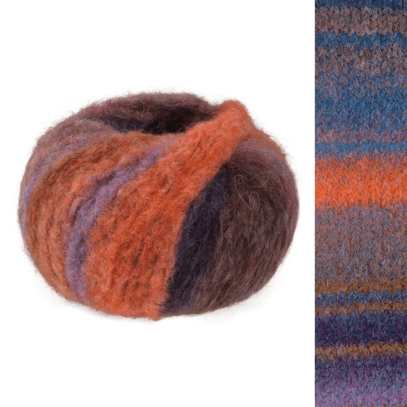 Gigante Multi - fir voluminos variegat de alpaca