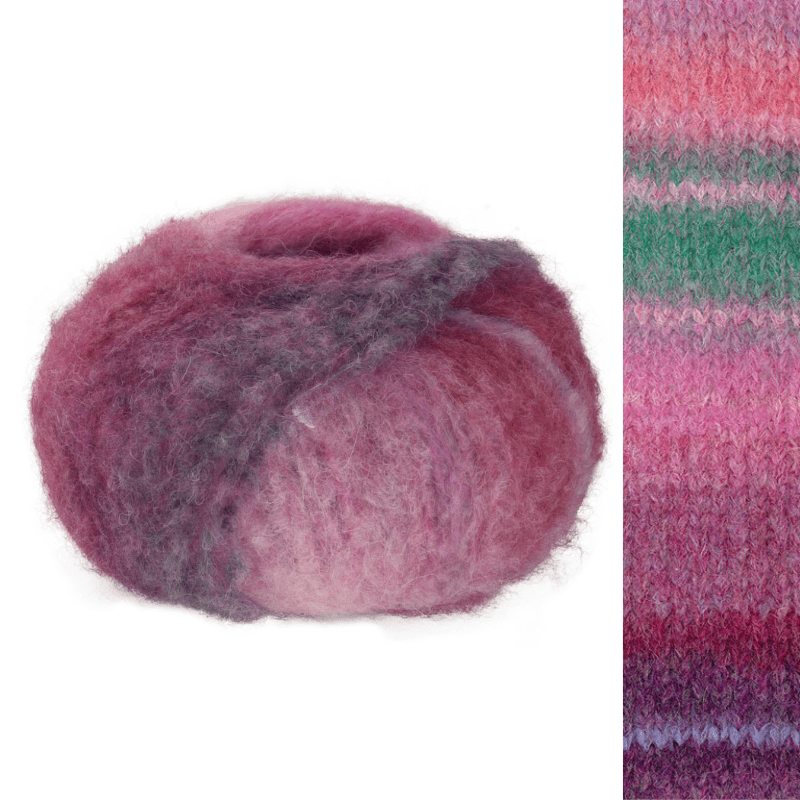 Gigante Multi - fir voluminos variegat de alpaca