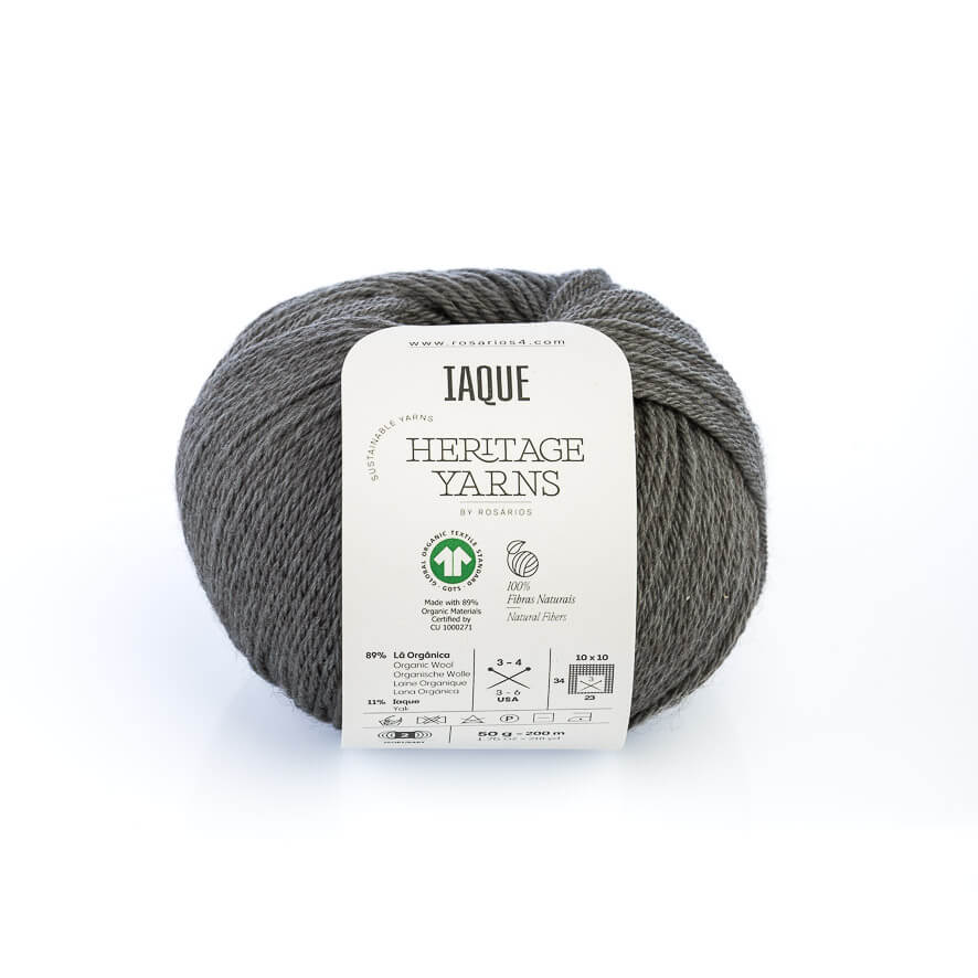 Iaque - lână organică cu fir de yak