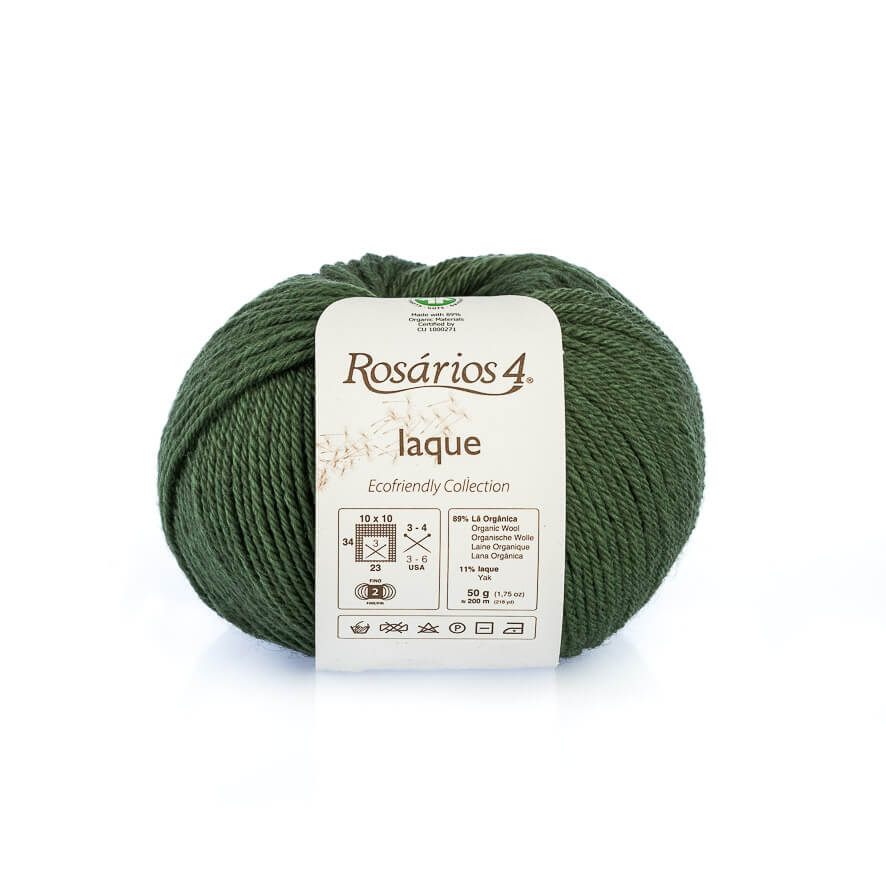 Iaque - lână organică cu fir de yak