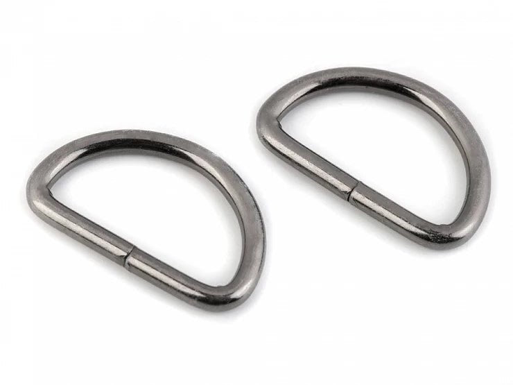 Inele tip D, argint antichizat