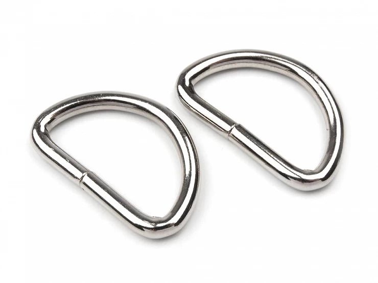 Inele tip D, argintiu