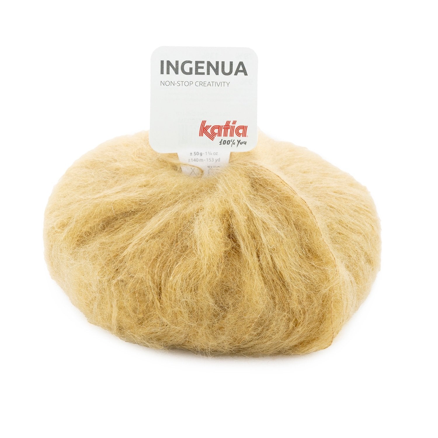 Ingenua - fir pufos de mohair superkid și merinos