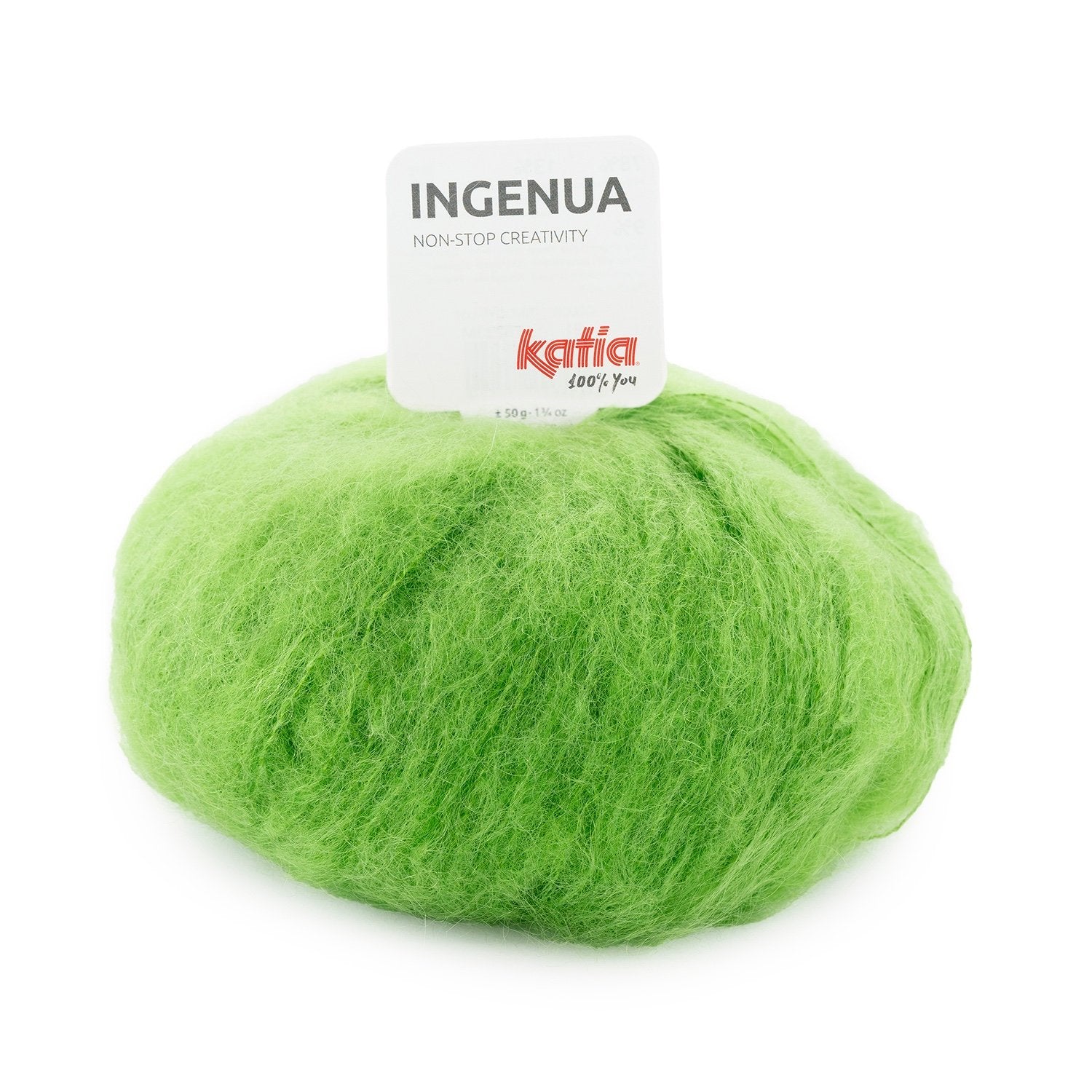 Ingenua - fir pufos de mohair superkid și merinos
