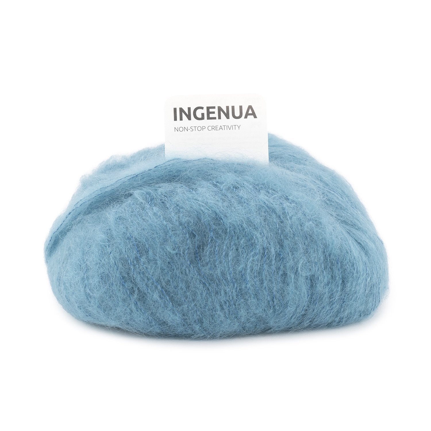 Ingenua - fir pufos de mohair superkid și merinos