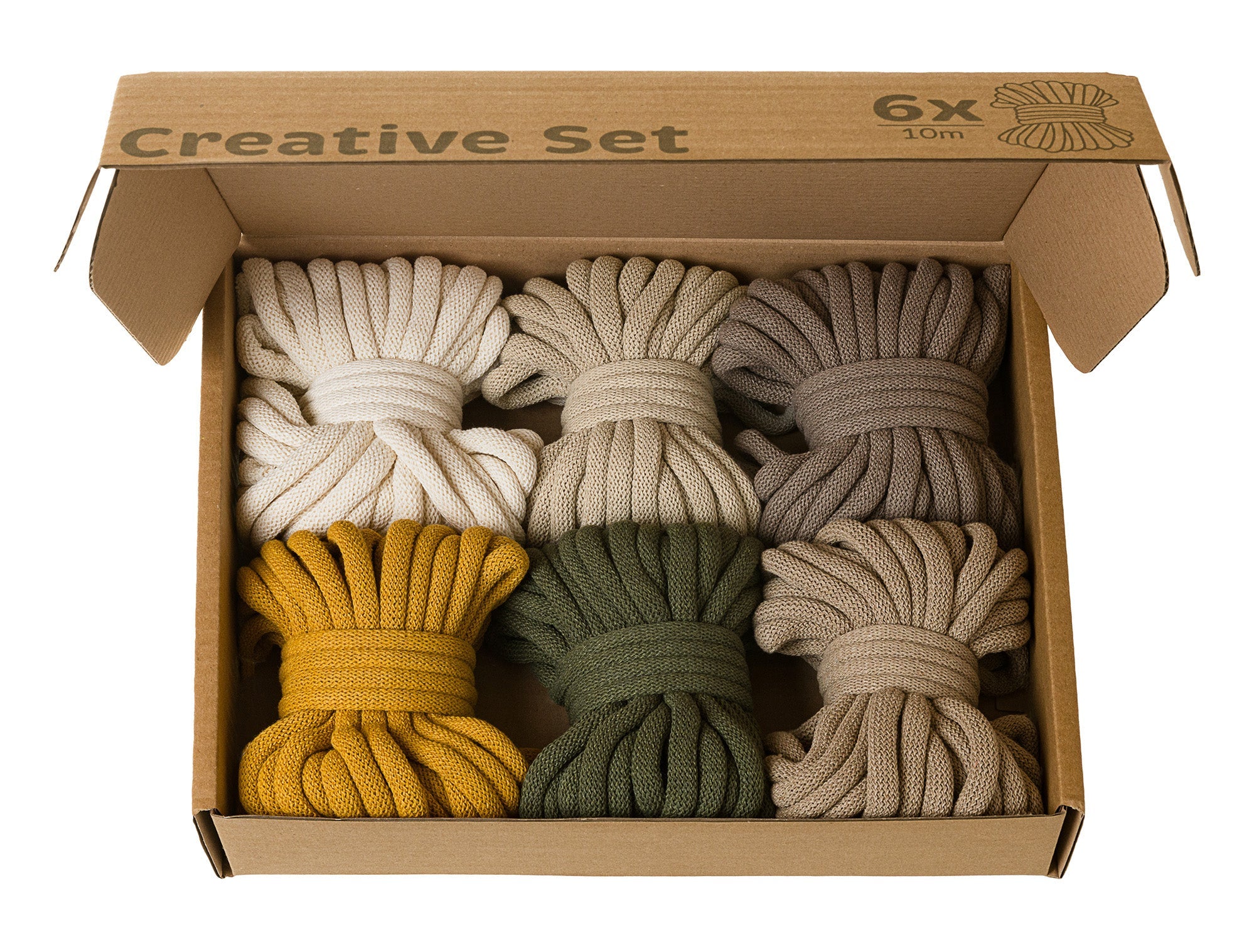 JUMBO Earthy - kit de impletit macrame