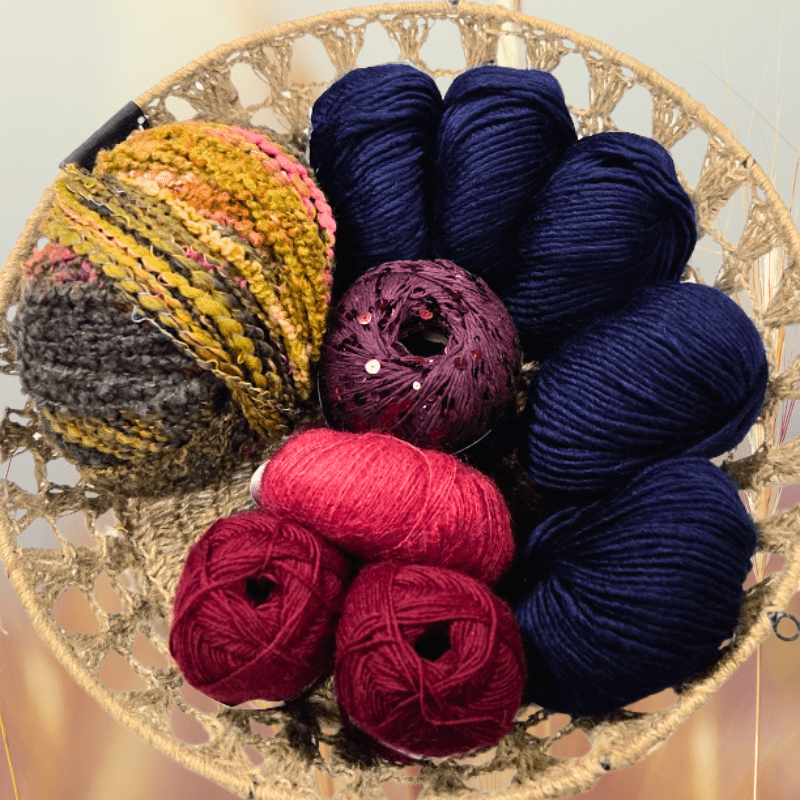 Kit de tricotat vestă COSMOS