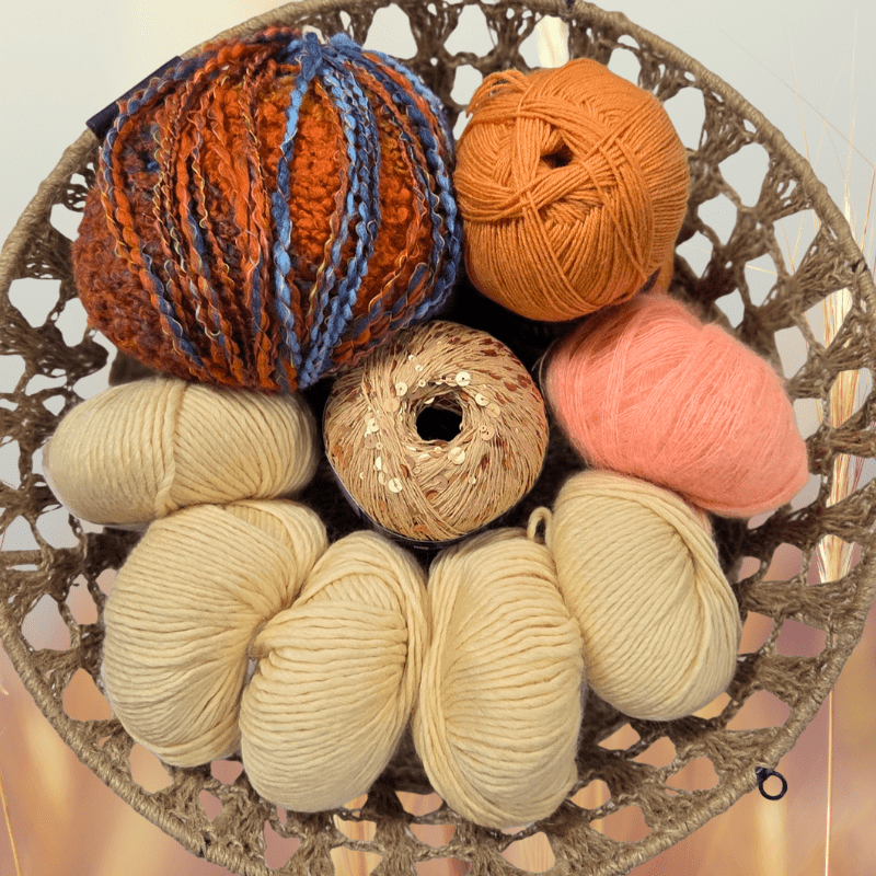 Kit de tricotat vestă COSMOS