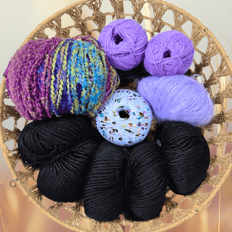 Kit de tricotat vestă COSMOS