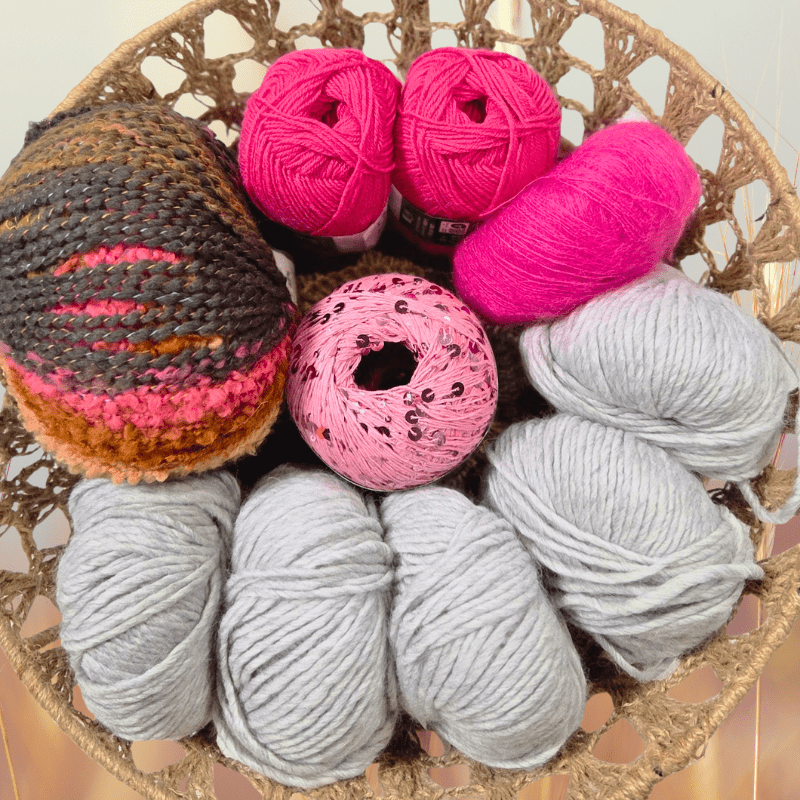 Kit de tricotat vestă COSMOS