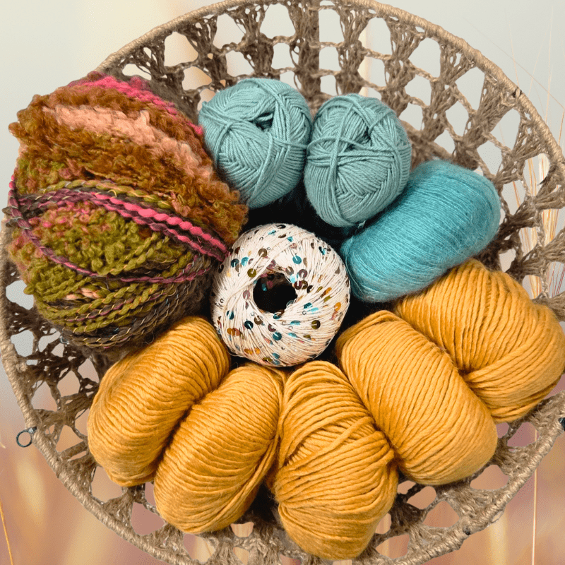 Kit de tricotat vestă COSMOS