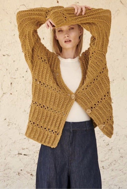 Jachetă texturată Linum