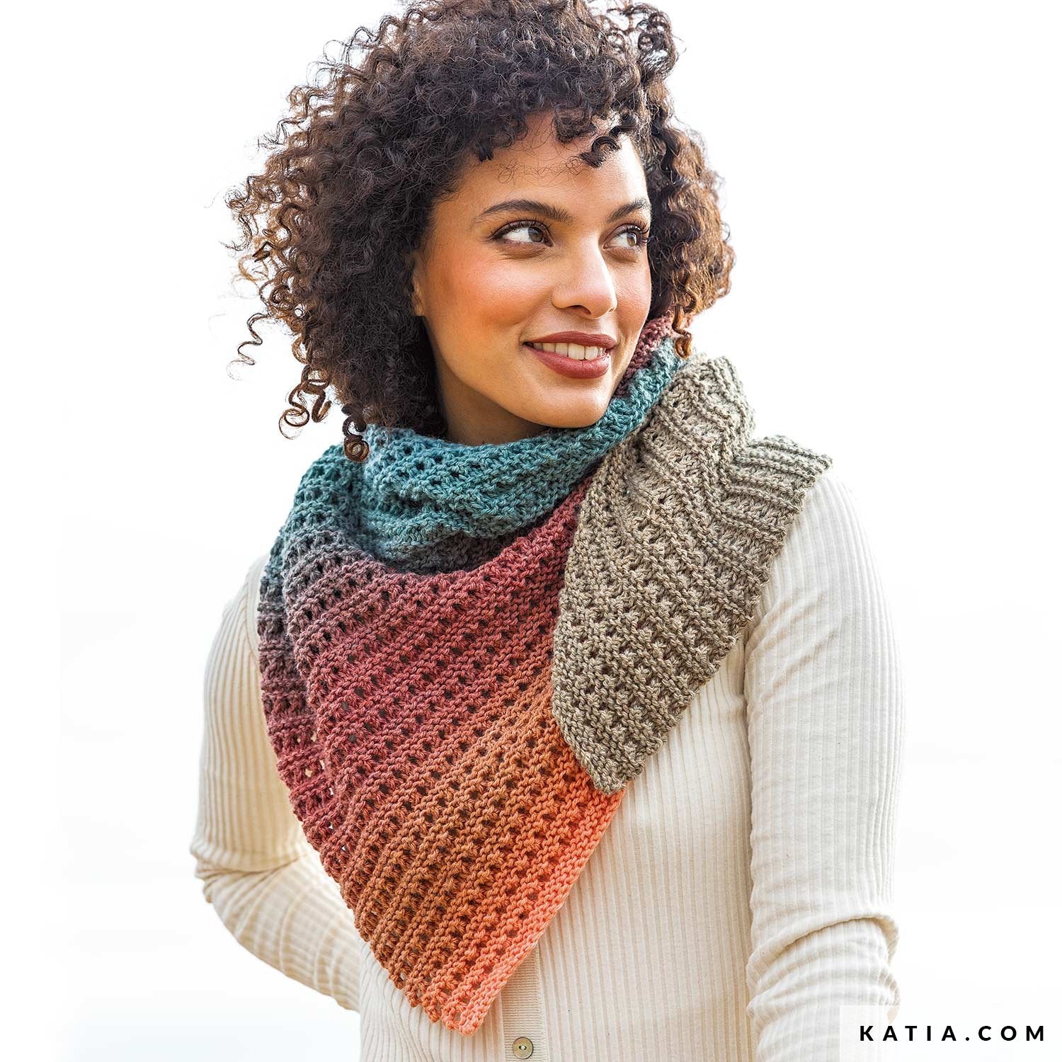 Șal tricotat Maravilla