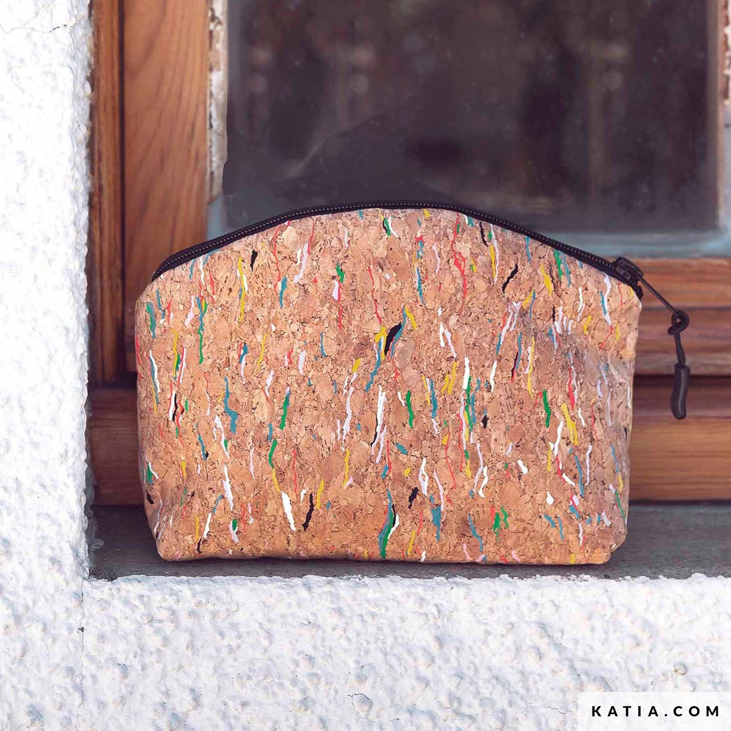 Geantă cosmetice din plută